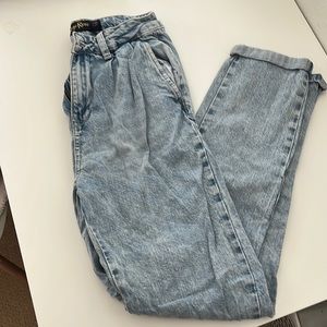 indigo rein pleated jeans juniors